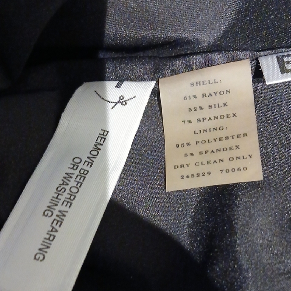 Ann Taylor Animal Print Pencil Skirt - Black and Brown - Picture 3 of 7